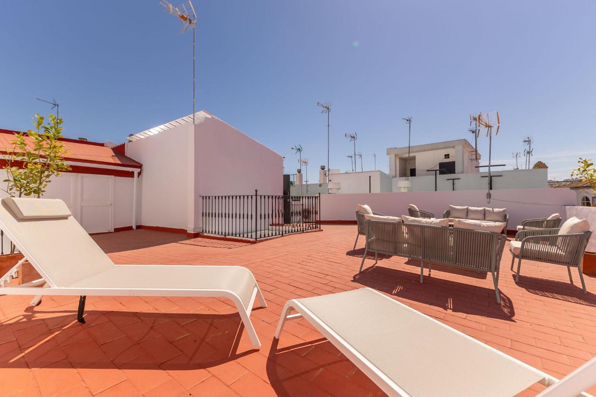 Appartement Rt41 Triana Deluxe à Séville Extérieur photo